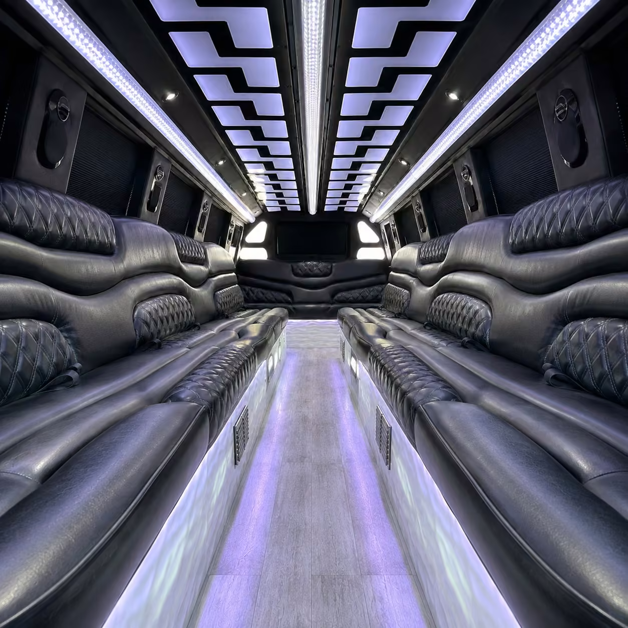 lincoln mkt limo inside