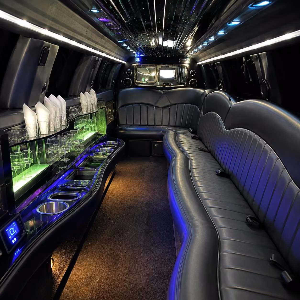 lincoln mkt limo interior