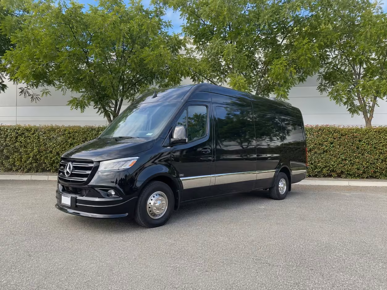 sprinter van rental with driver